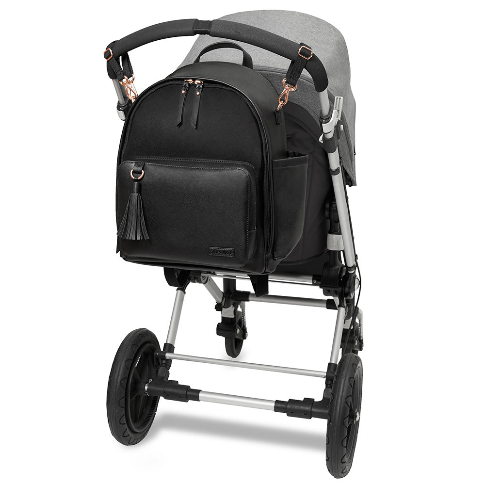 Skip Hop Greenwich Simply Chic Backpack - Black (1)