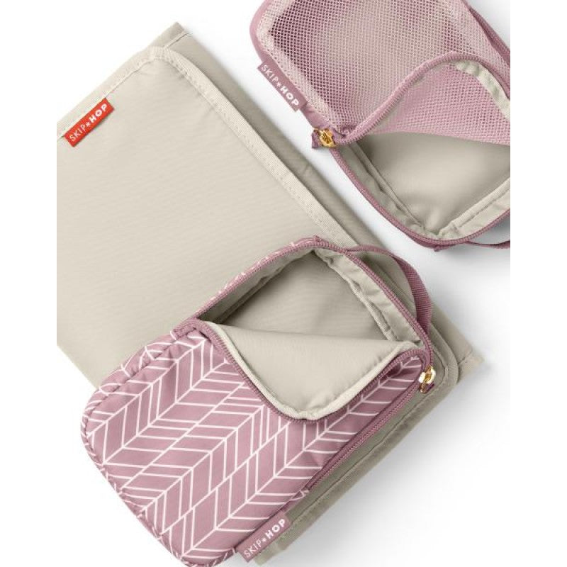 Mauve Forma Nappy Bag Backpack