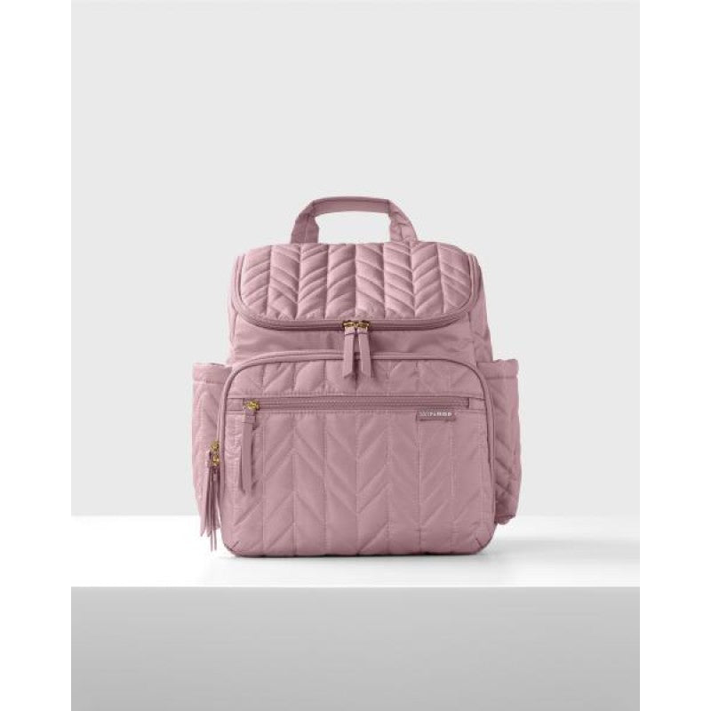Mauve Forma Nappy Bag Backpack