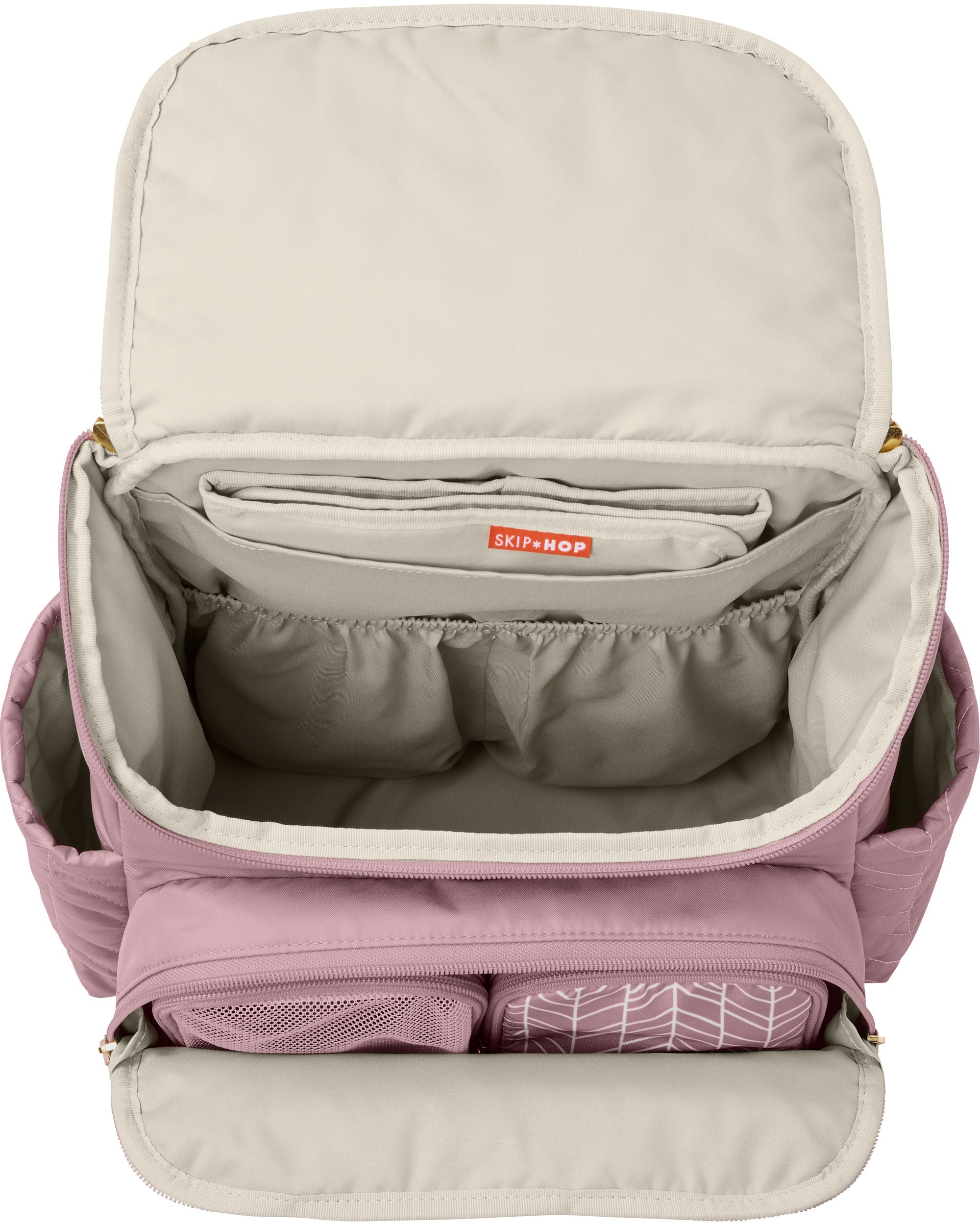 Mauve Forma Nappy Bag Backpack