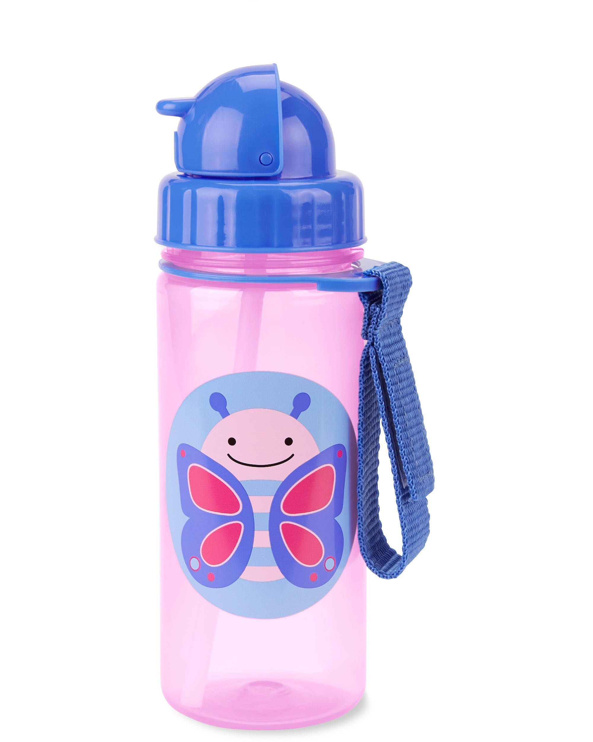 Zoo PP Straw Bottle - Butterfly