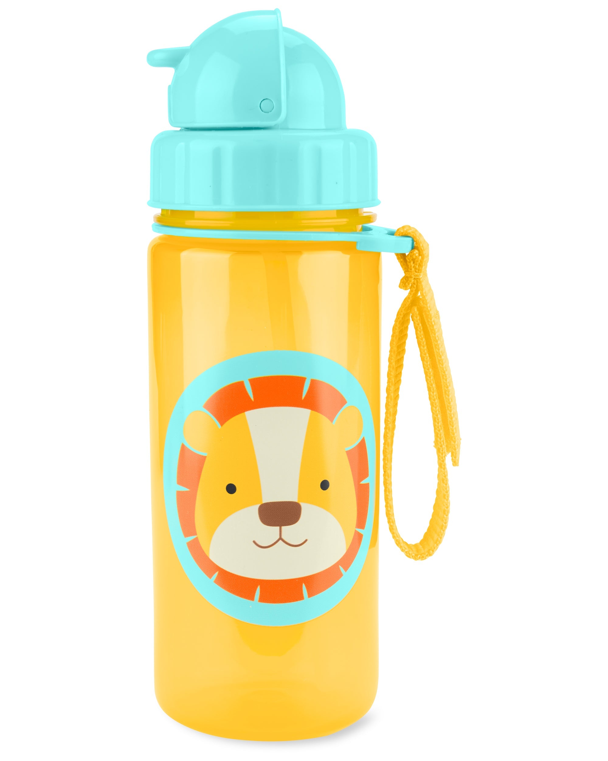Zoo PP Straw Bottle - Lion