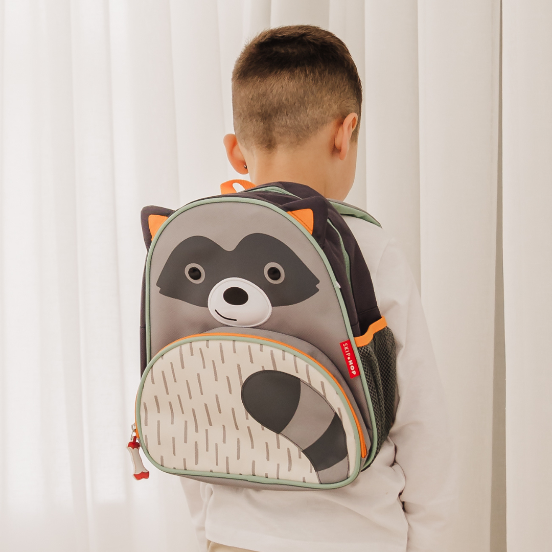 Skip Hop Zoo Little Kid Backpack - Raccoon
