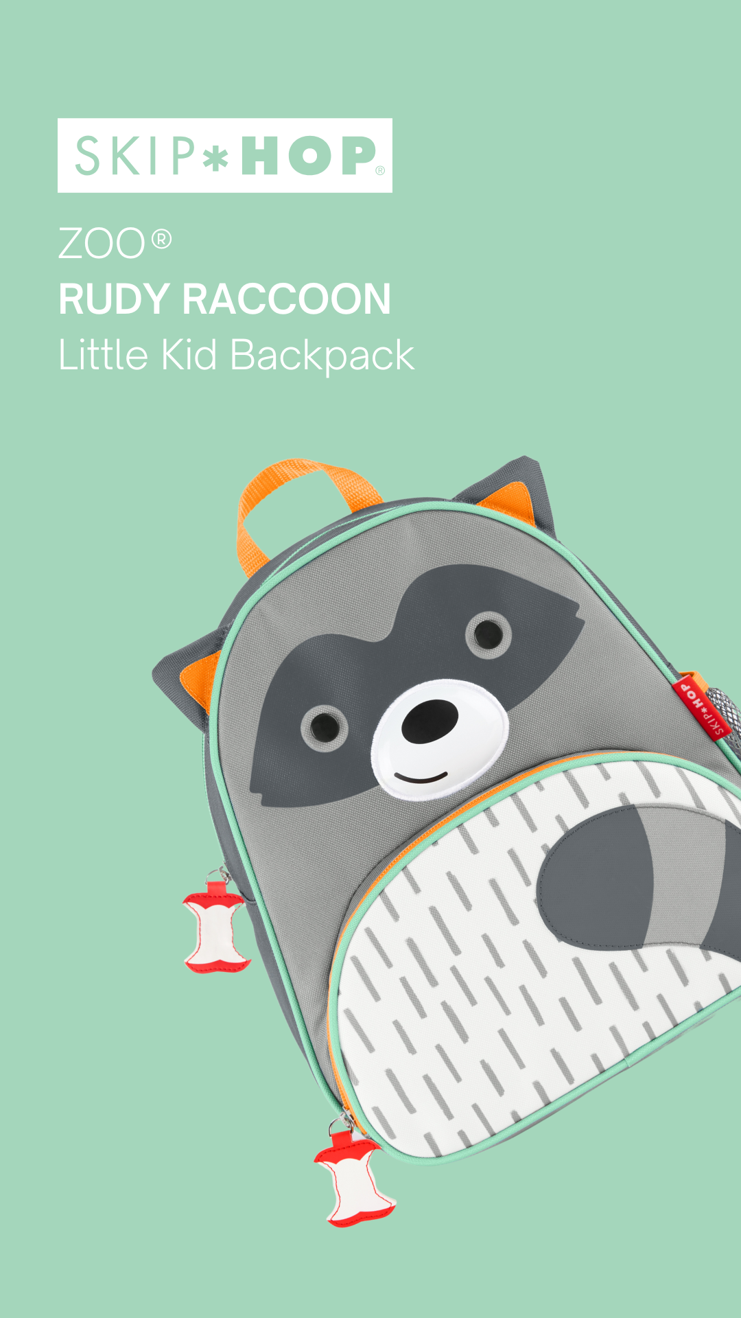 Skip Hop Zoo Little Kid Backpack - Raccoon
