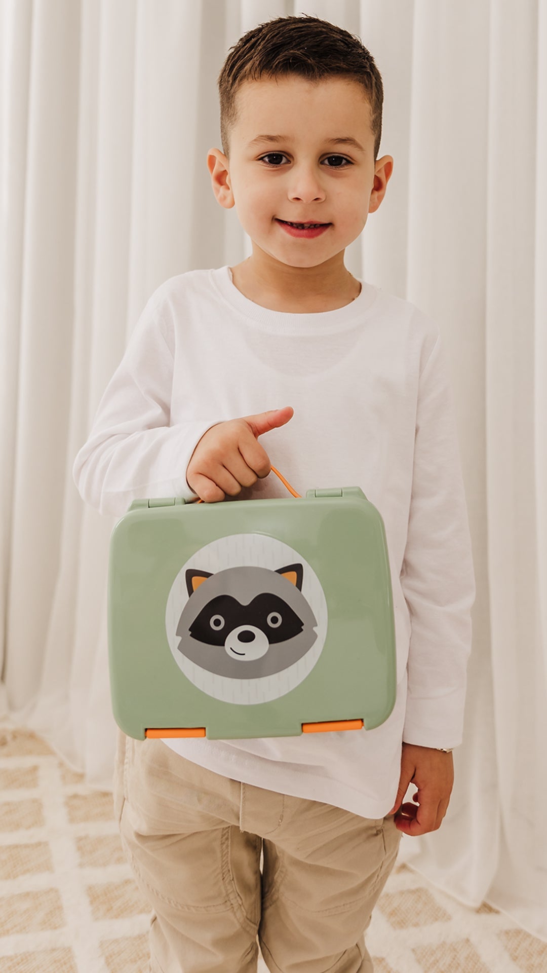 Rudy Raccoon Zoo Bento Lunch Box