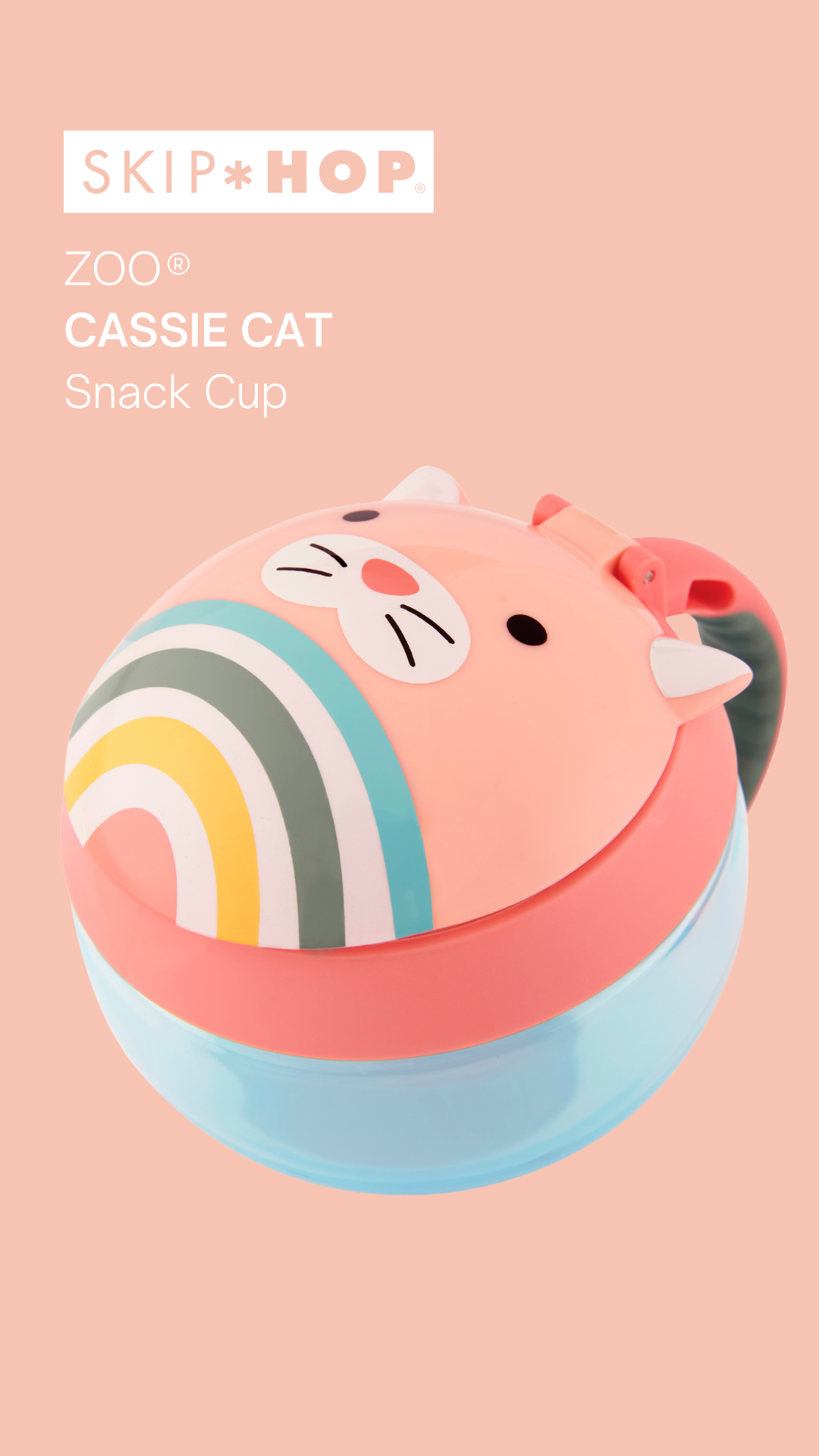 Catie Cat Zoo Snack Cup