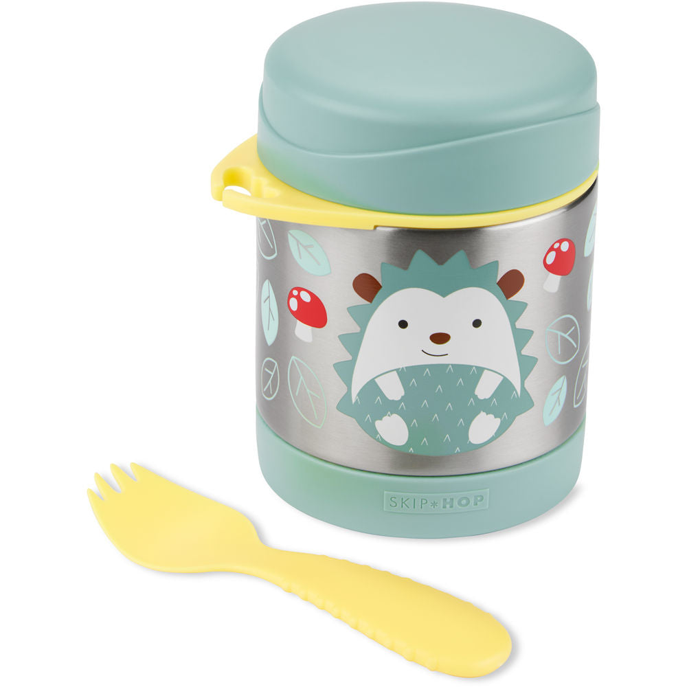 Zoo Insulated Food Jar - Harper Hedgehog