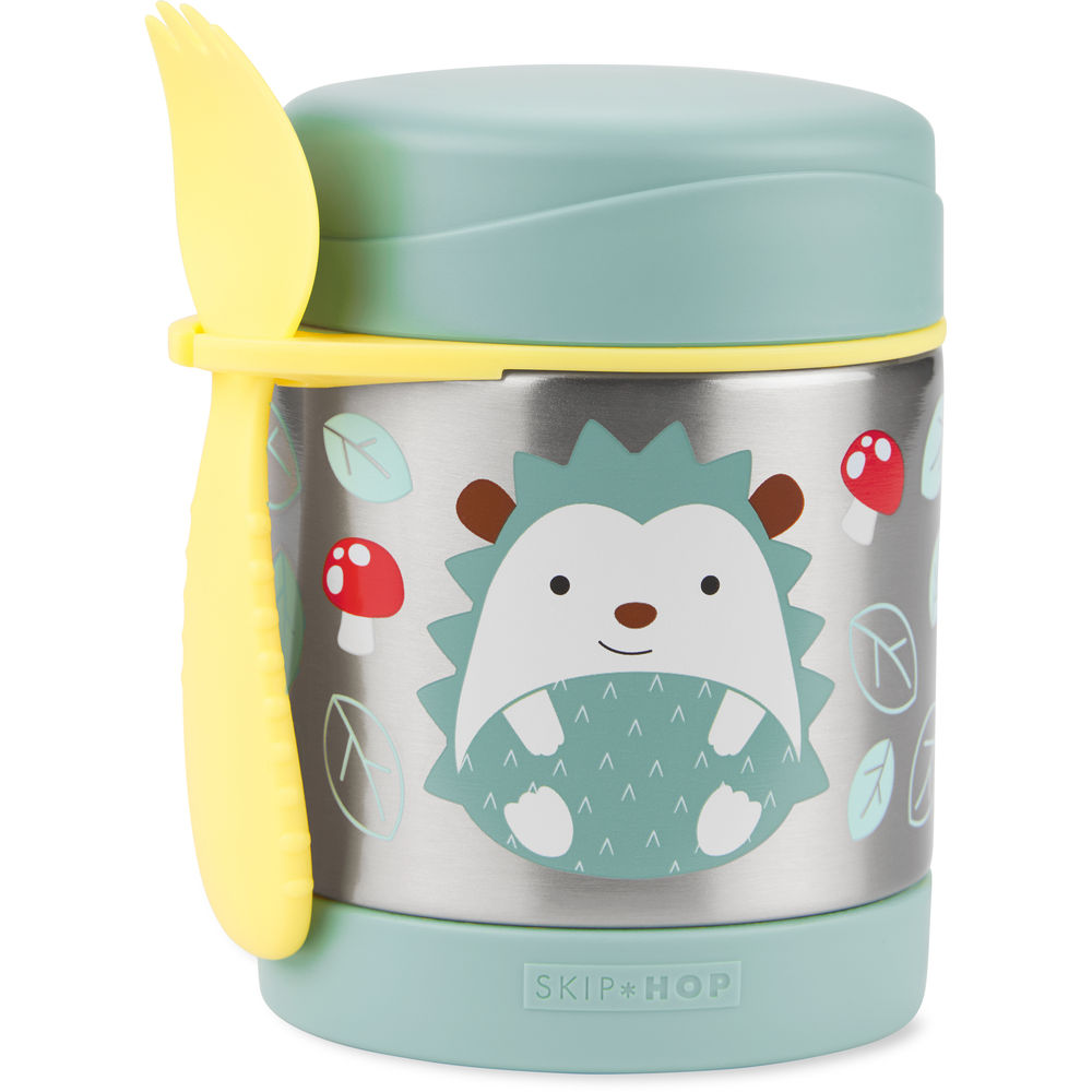 Zoo Insulated Food Jar - Harper Hedgehog