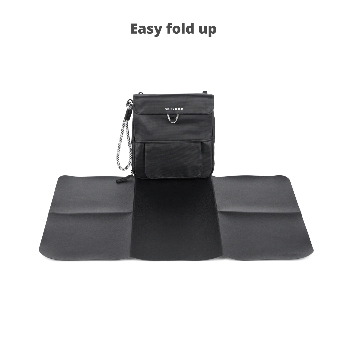Black Clean Slate Changing Station