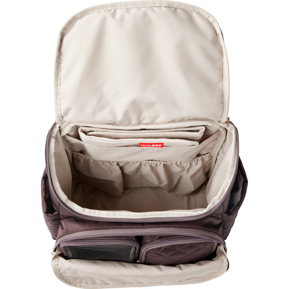 Chocolate Forma Nappy Bag Backpack