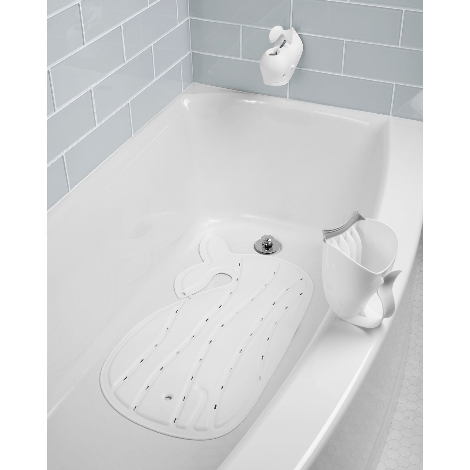 White Moby Bath Mat