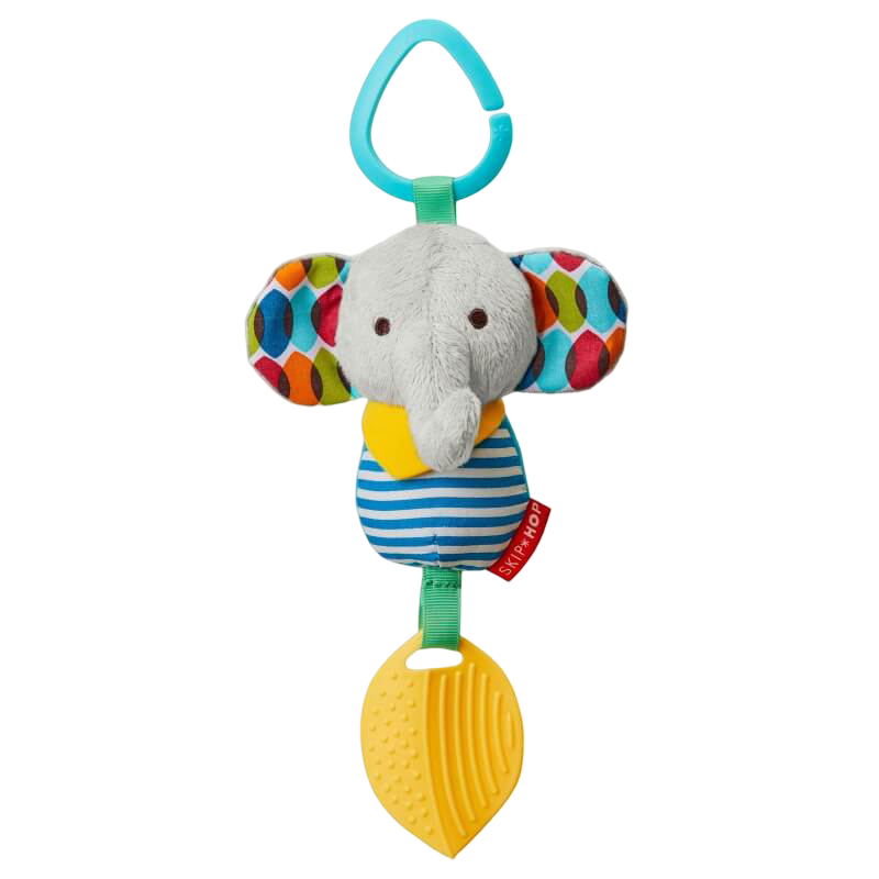 Bandana Buddie Elephant Chime & Teethe Baby Toy