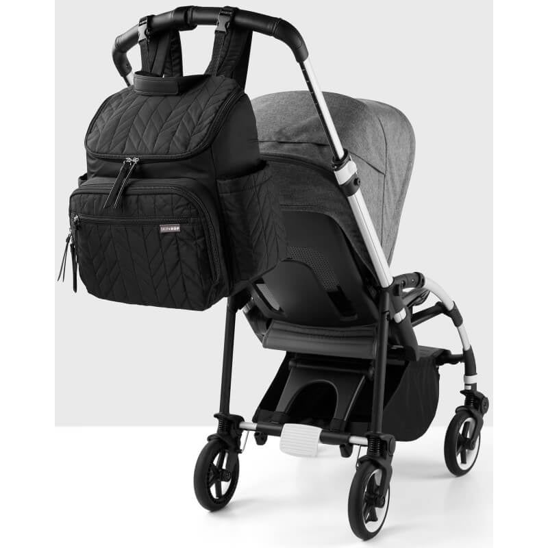 Black Forma Backpack Nappy Bag