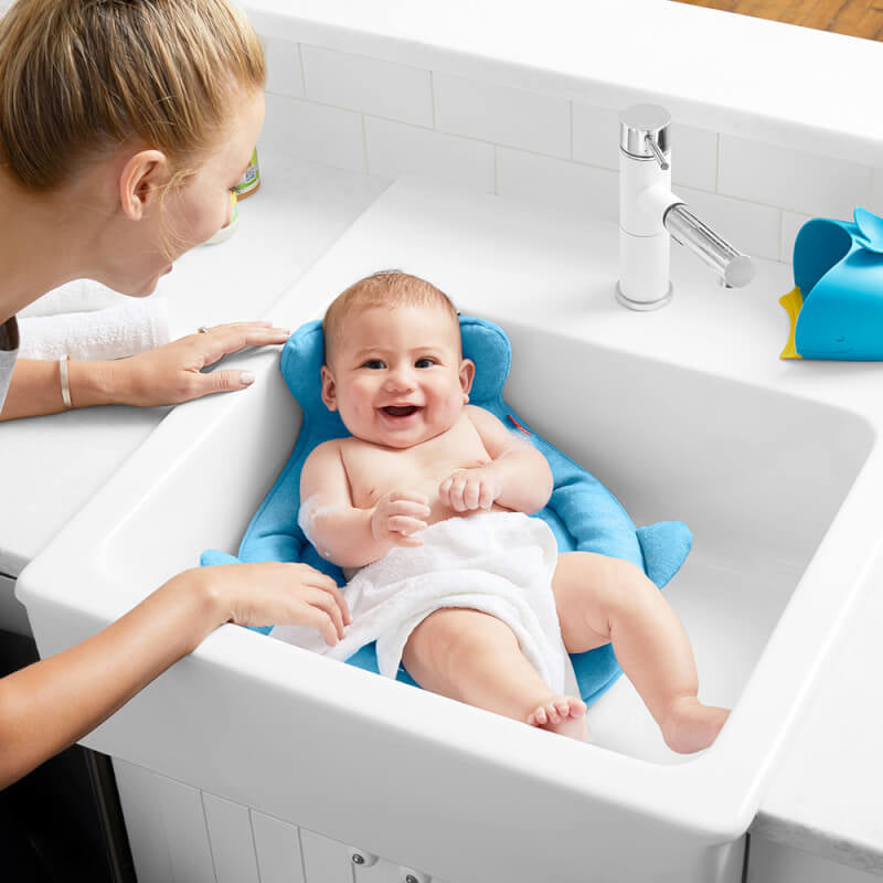 Blue Moby SoftSpot Sink Bather