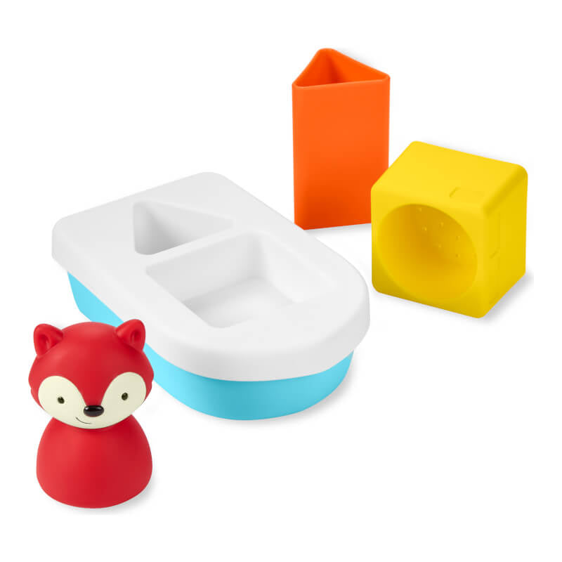 Zoo Sort & Stack Boat Bath Toy