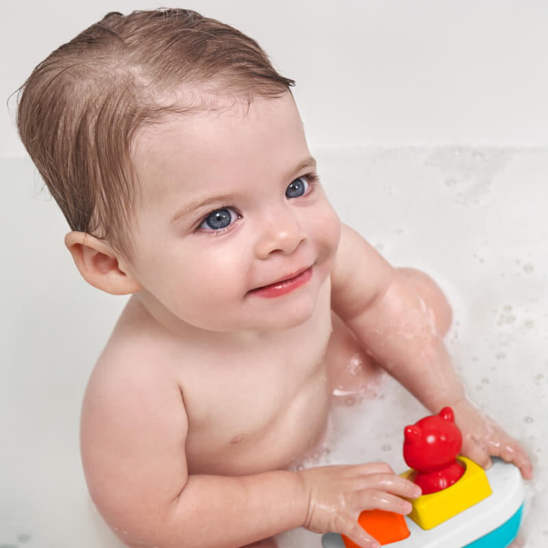 Zoo Sort & Stack Boat Bath Toy