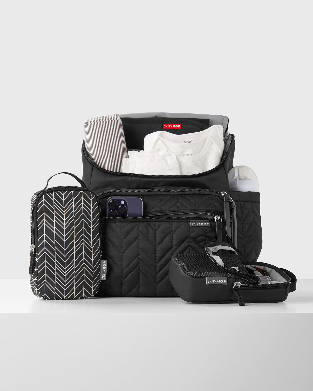 Forma Backpack Nappy Bag - Black