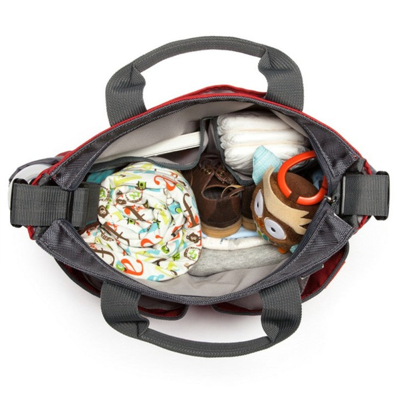 Duo Signature Nappy Bag - Red