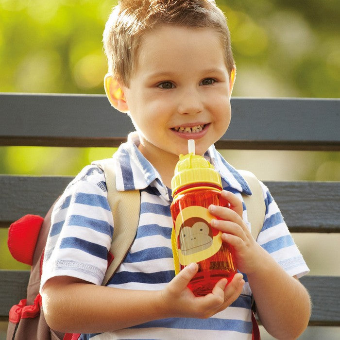 Skip Hop Zoo Marshall Monkey Water Bottle (1)