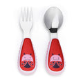 Zoo Utensils Fork & Spoon - Ladybug
