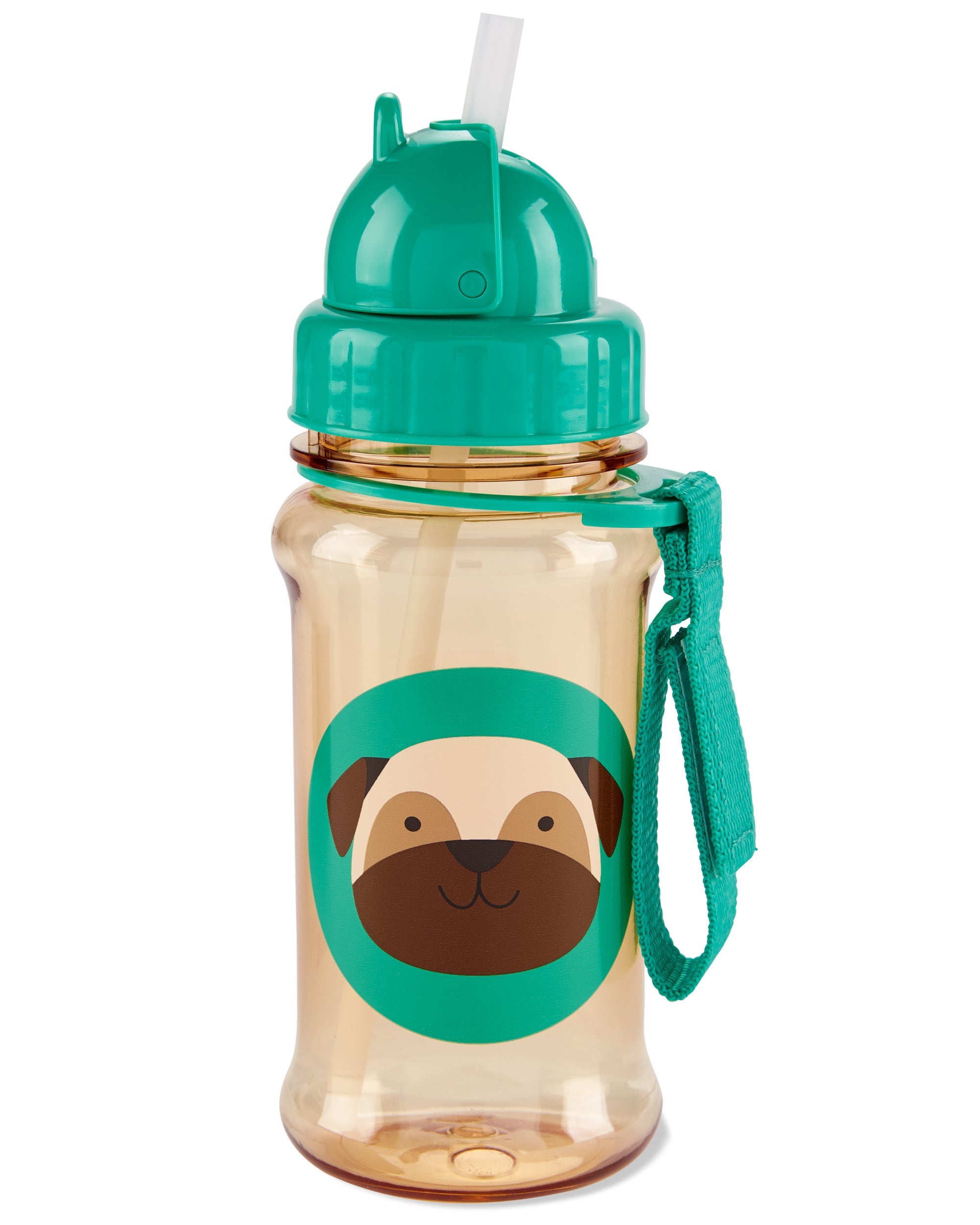 Zoo Straw Bottle - Pug