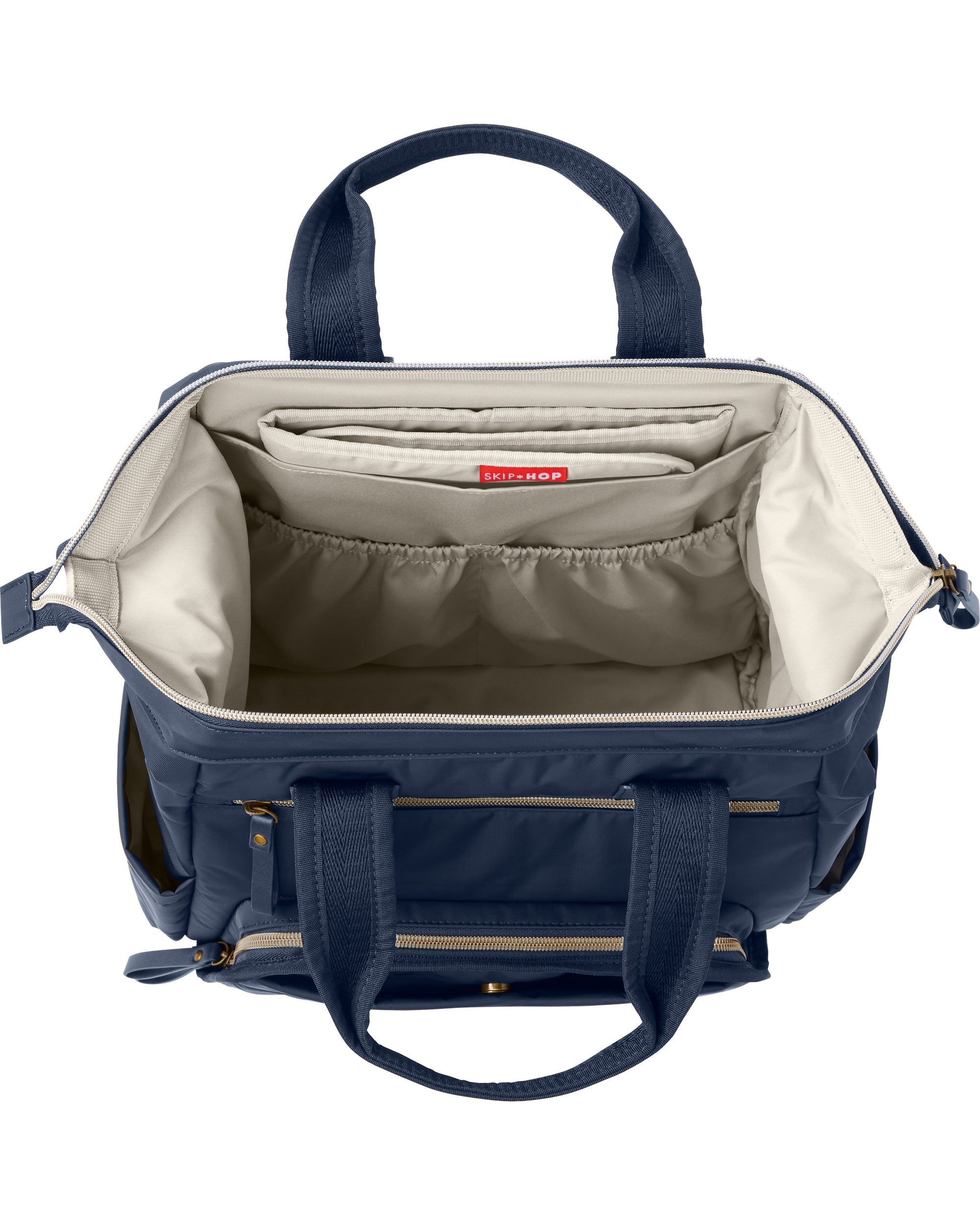 MainFrame Wide Open Nappy Backpack - Navy