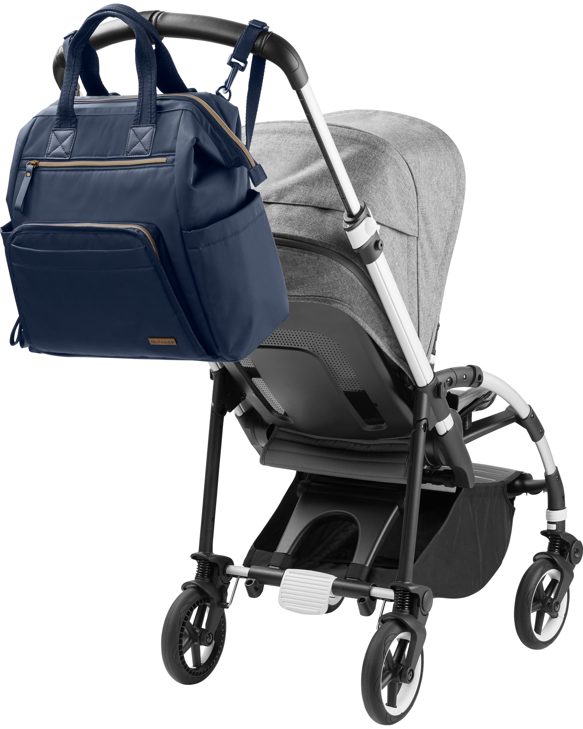 MainFrame Wide Open Nappy Backpack - Navy