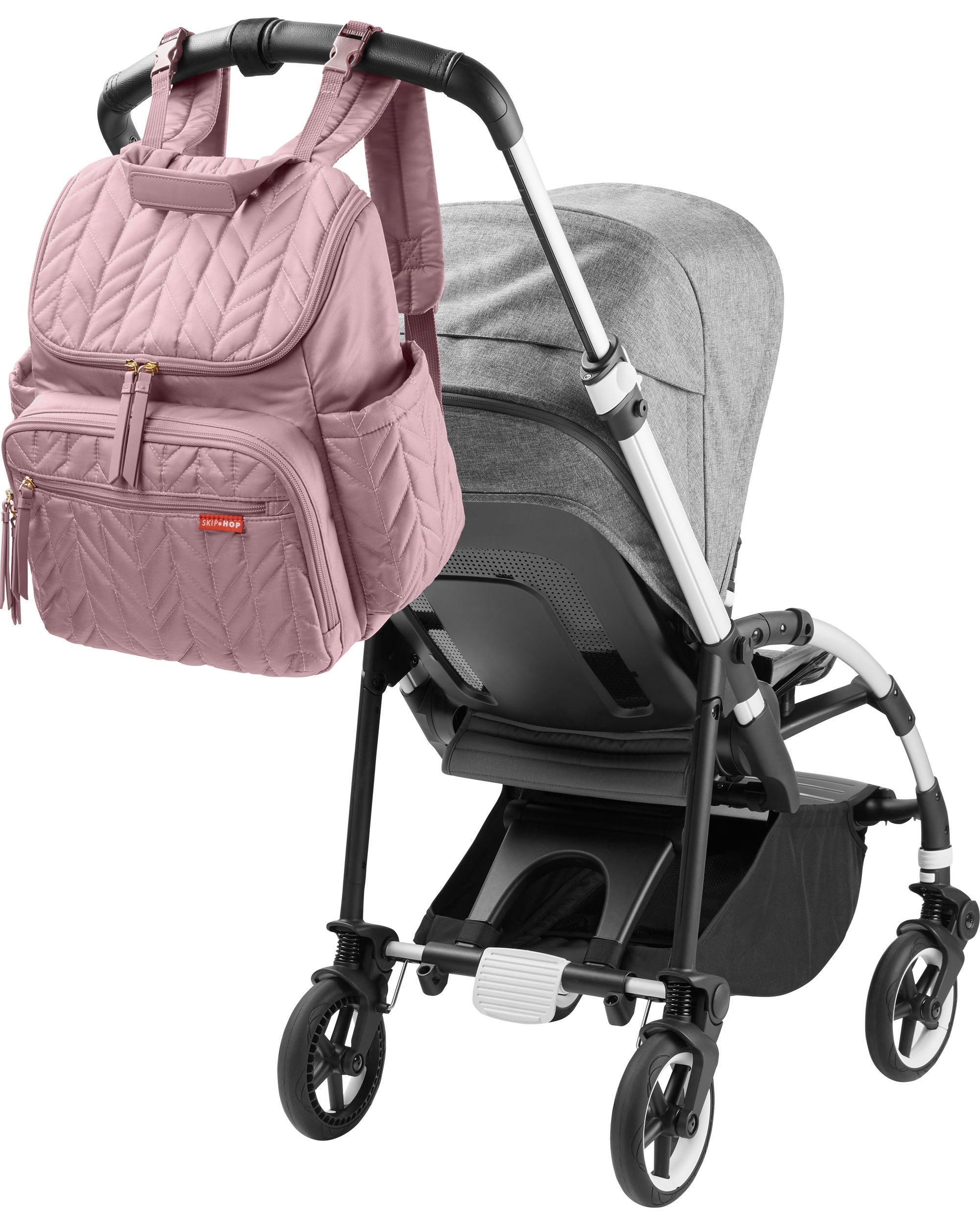 Mauve Forma Nappy Bag Backpack