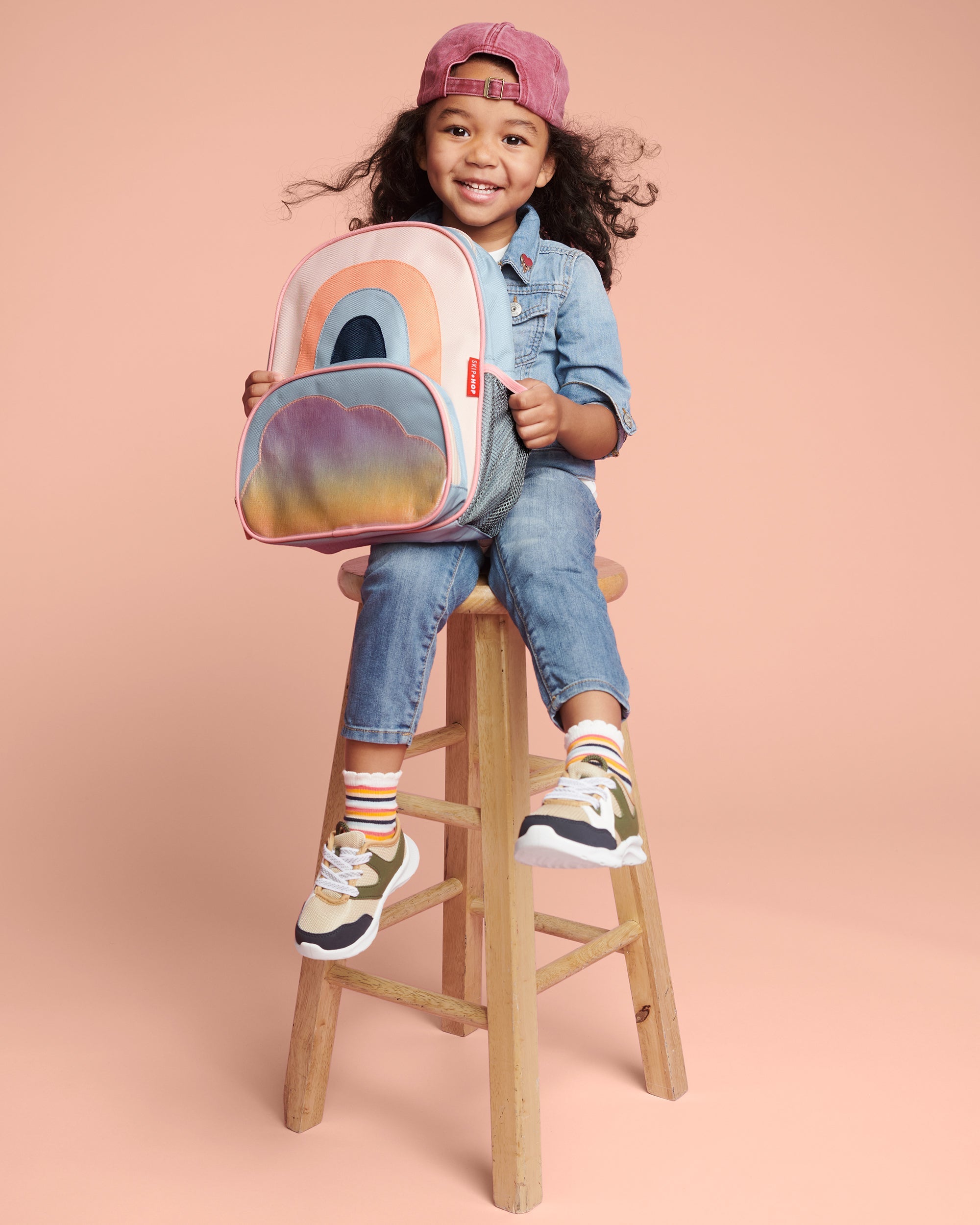 Skip Hop Spark Style Little Kid Backpack - Rainbow