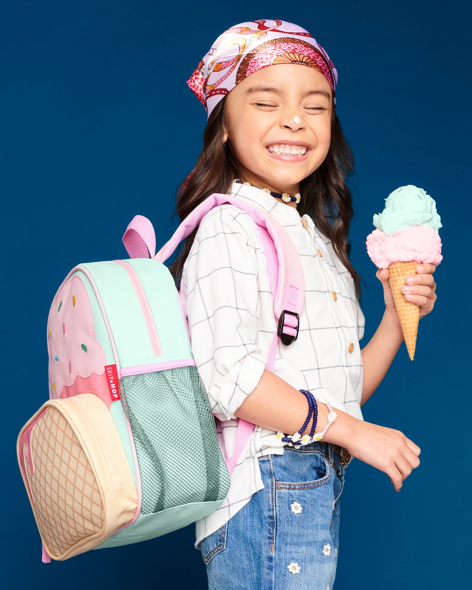 Skip Hop Spark Style Little Kid Backpack - Ice Cream