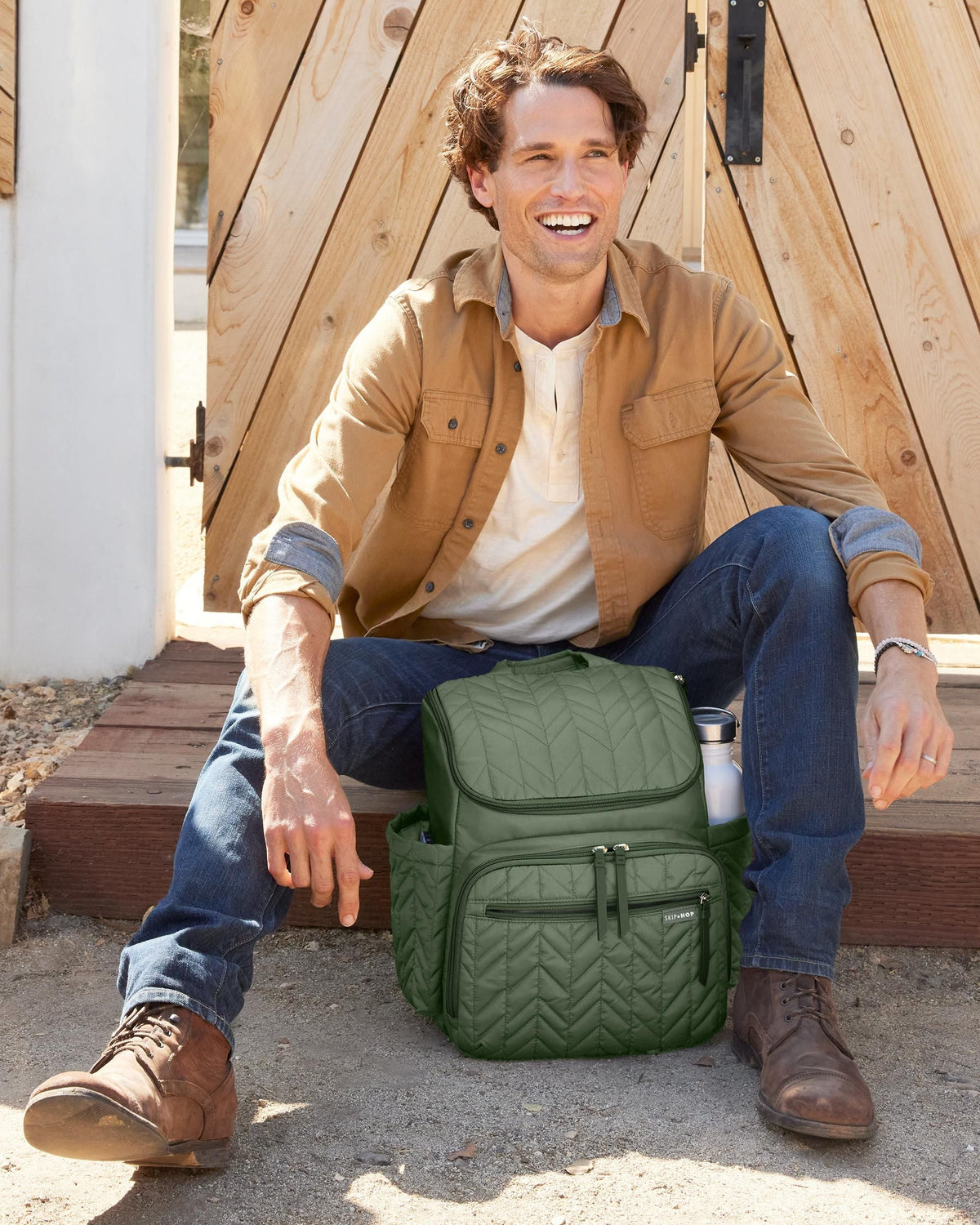 Forma Nappy Bag Backpack - Sage