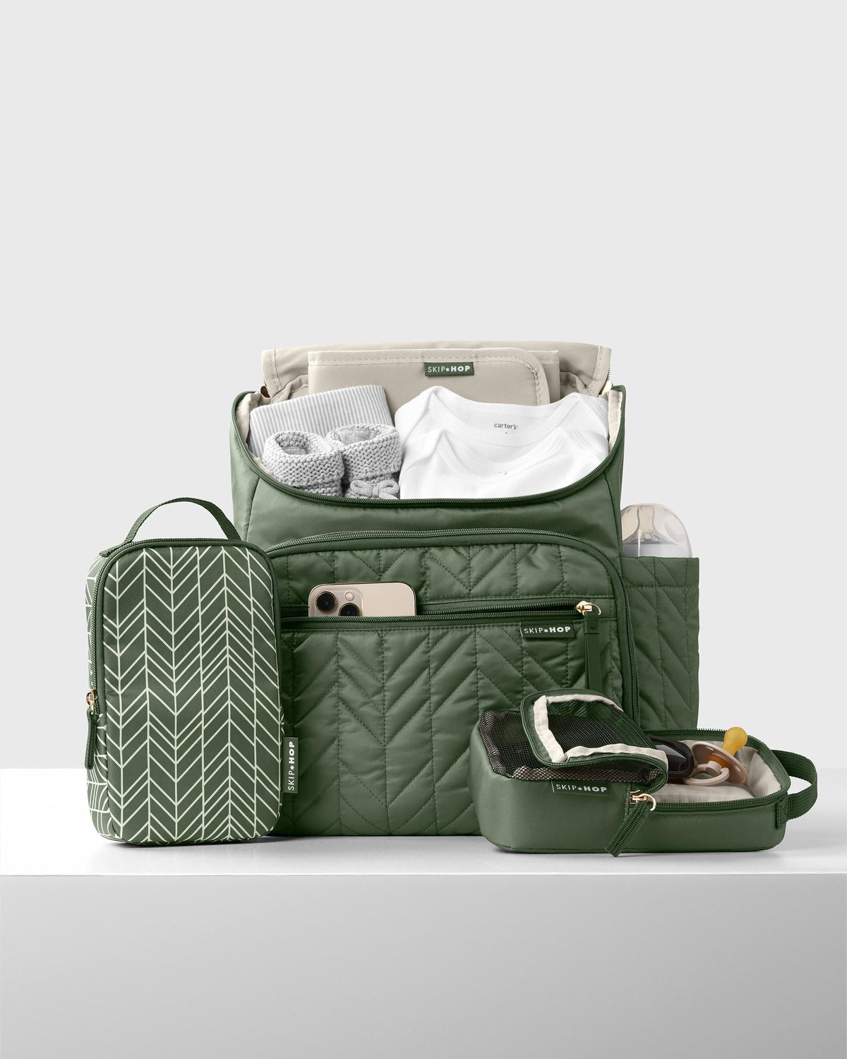 Forma Nappy Bag Backpack - Sage