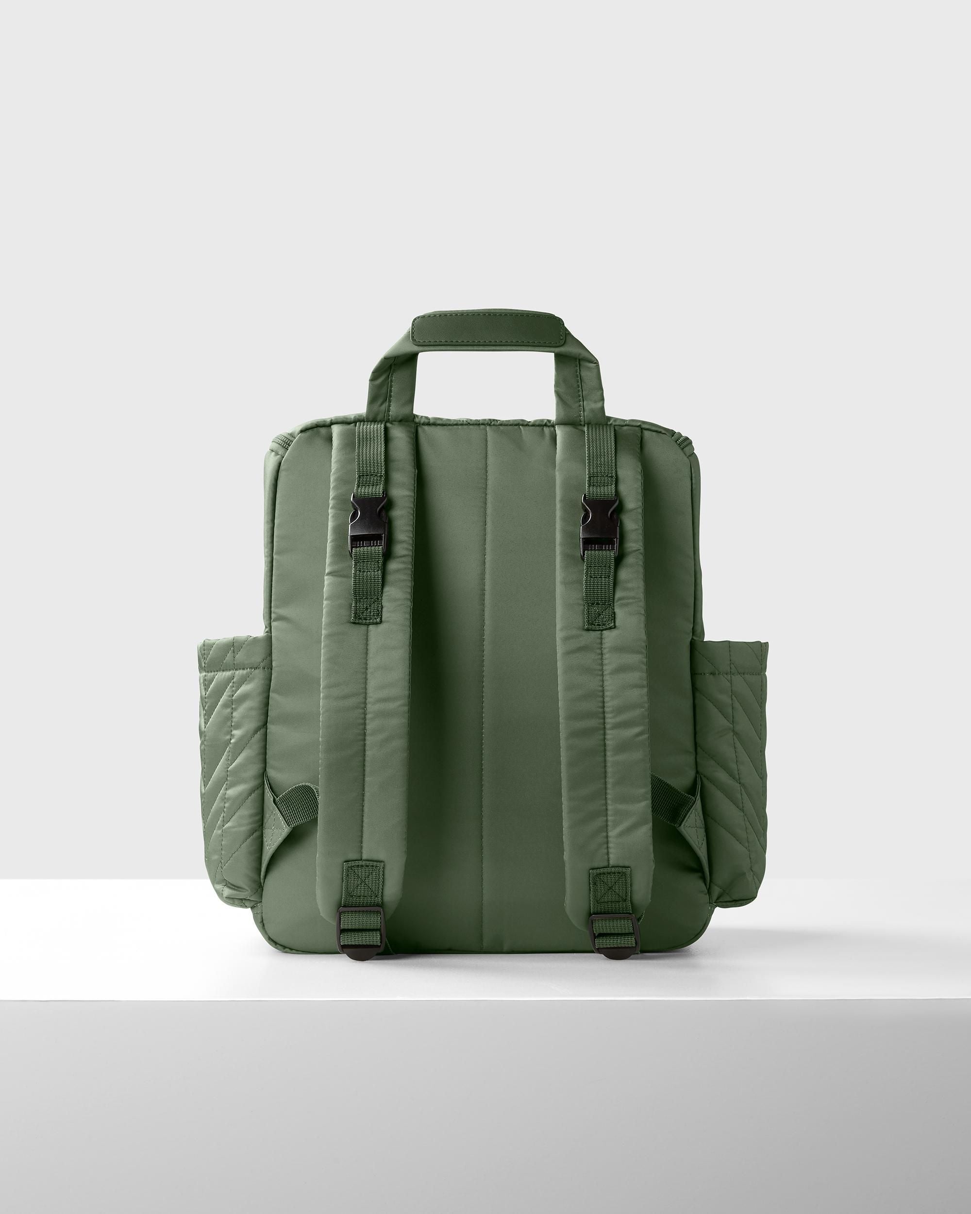 Dark Sage Forma Nappy Bag Backpack