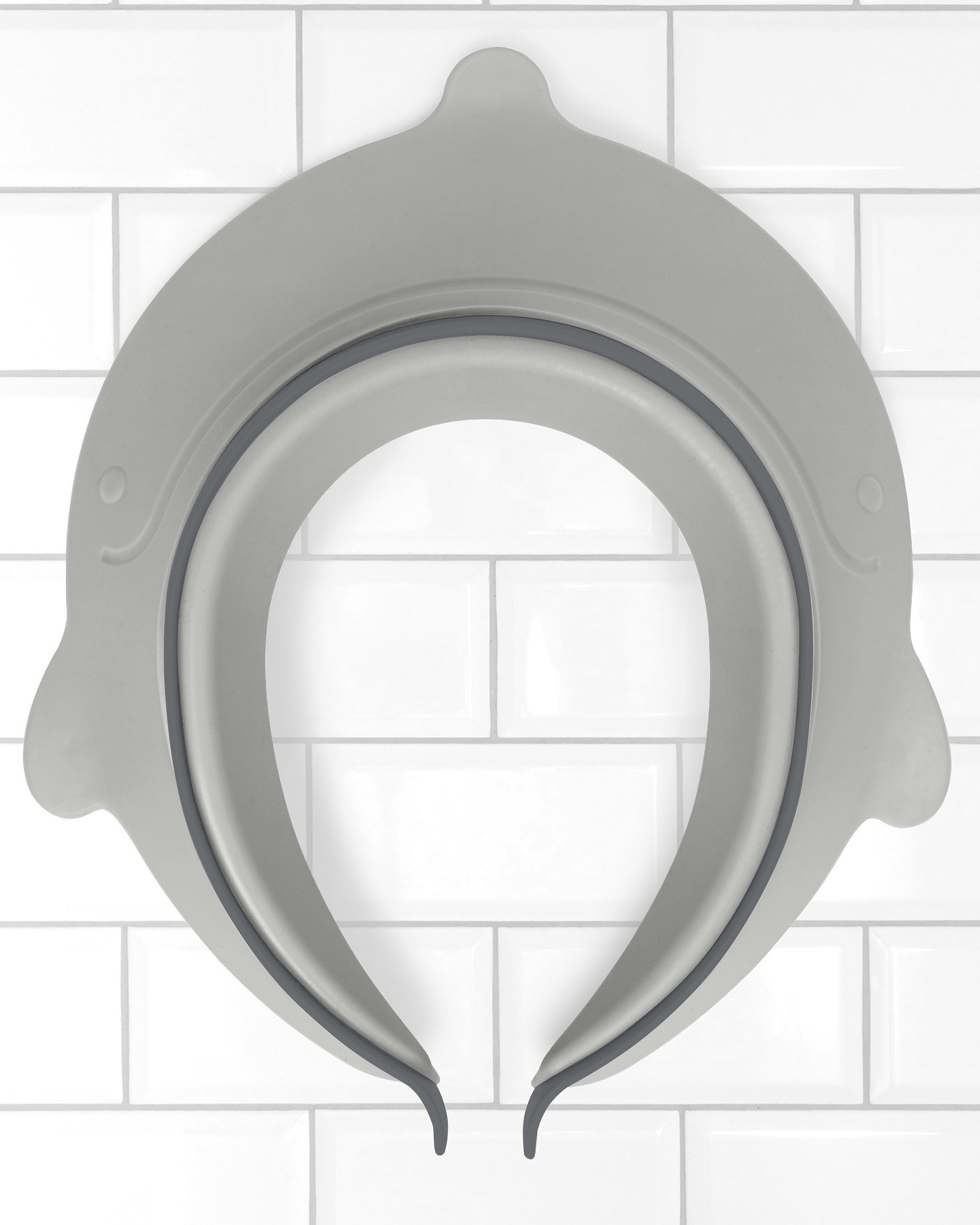 Grey Moby Bath Visor