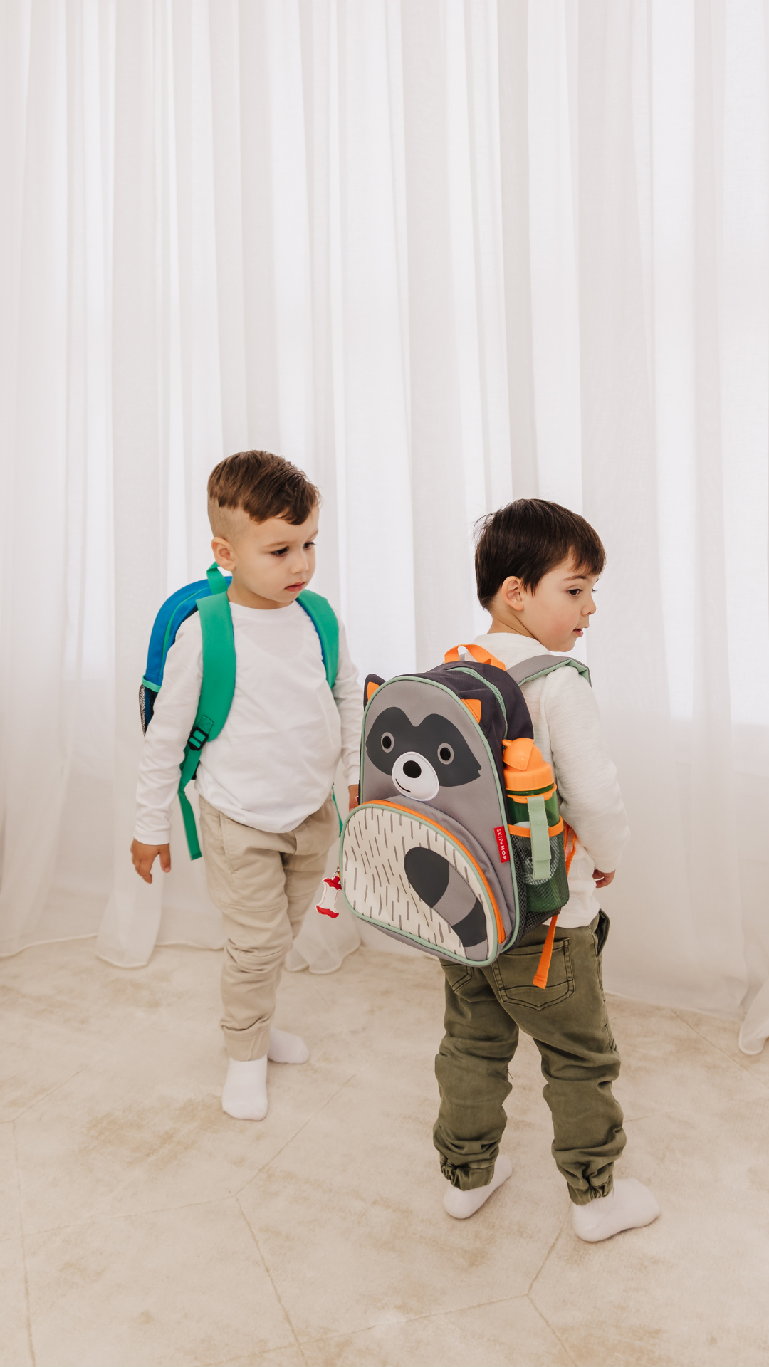 Skip Hop Zoo Little Kid Backpack - Raccoon