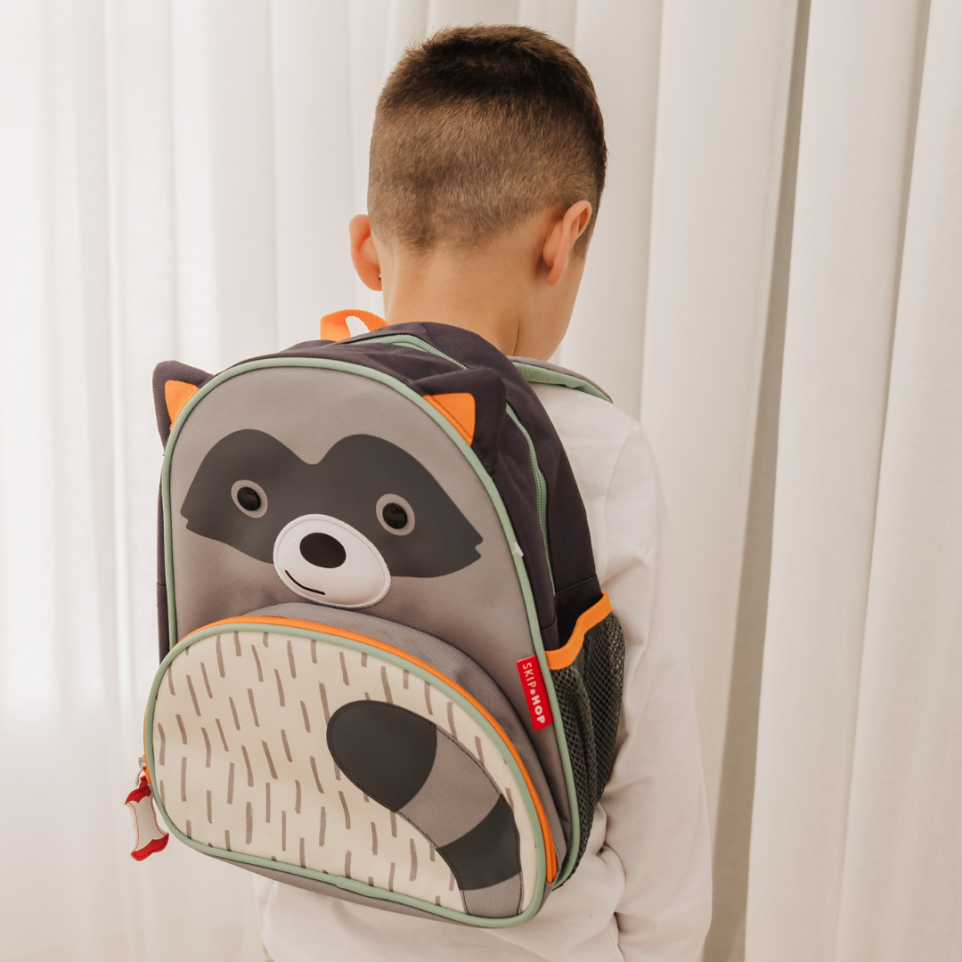 Skip Hop Zoo Little Kid Backpack - Raccoon