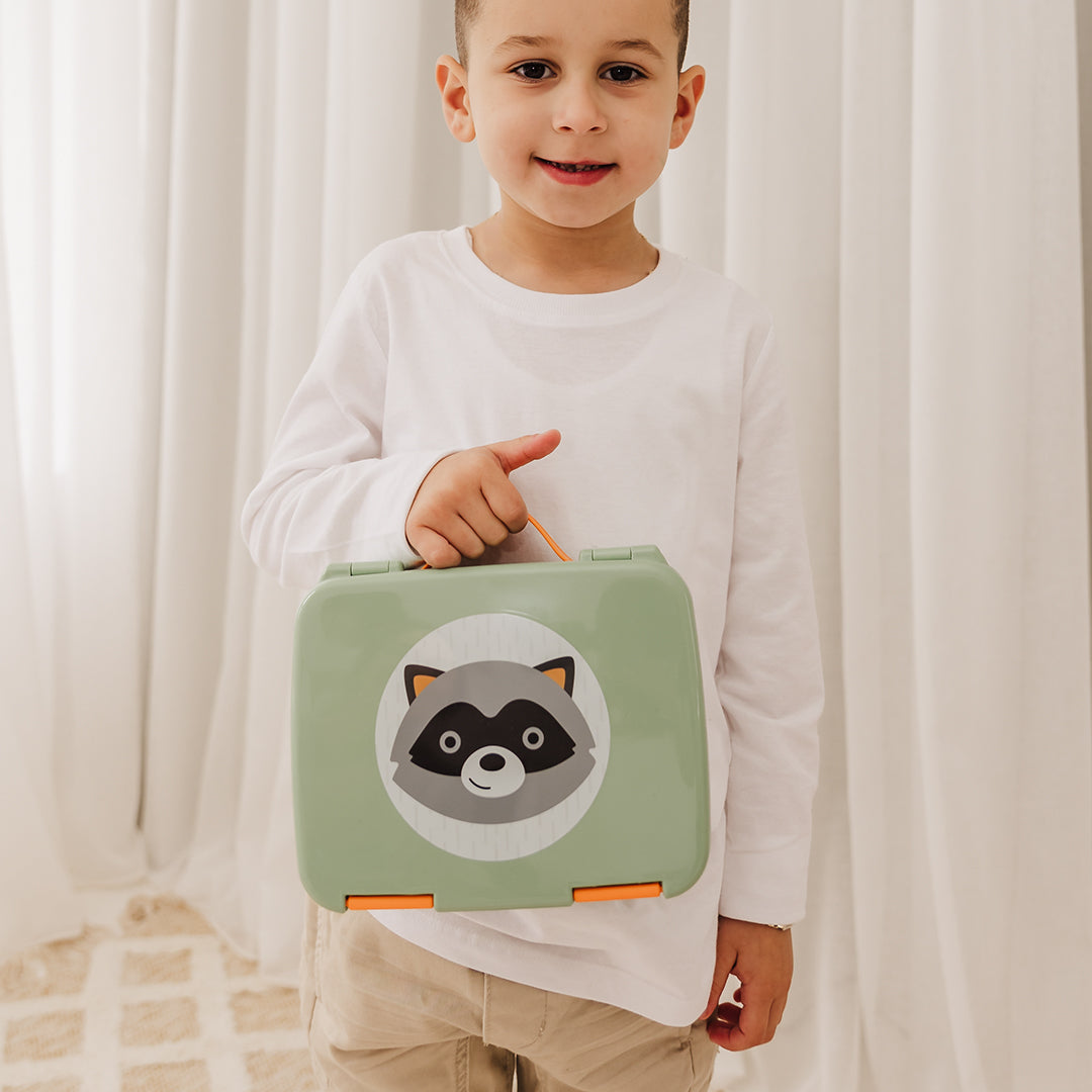 Zoo Bento Lunch Box - Rudy Raccoon