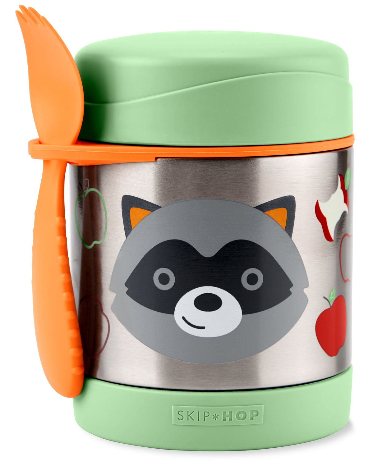 Zoo Insulated Food Jar - Rudy Raccoon