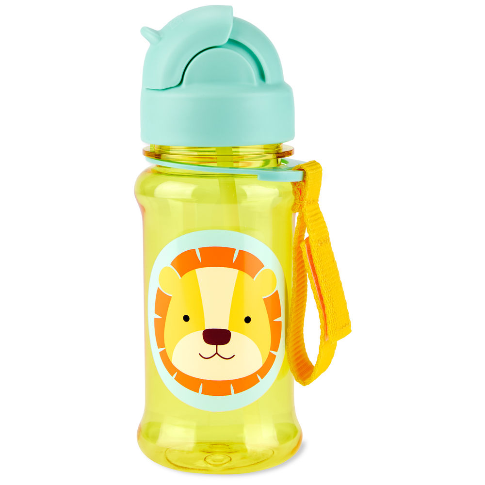 Zoo Tritan Renew Straw Bottle - Leni Lion