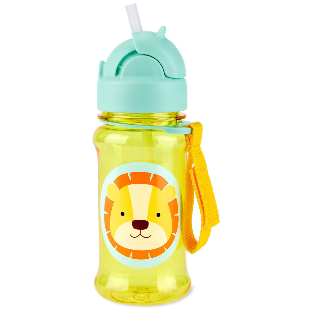 Zoo Tritan Renew Straw Bottle - Leni Lion