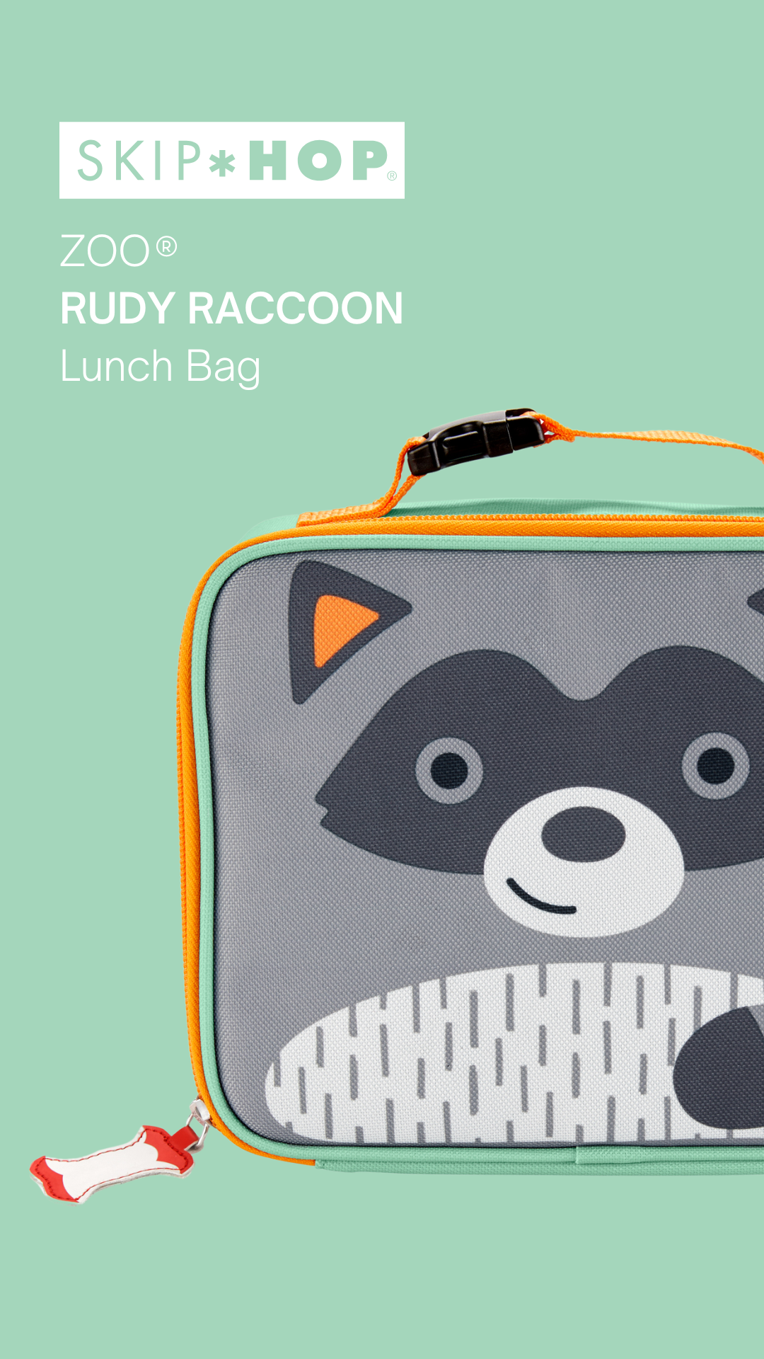Skip Hop Zoo Lunch Bag - Raccoon