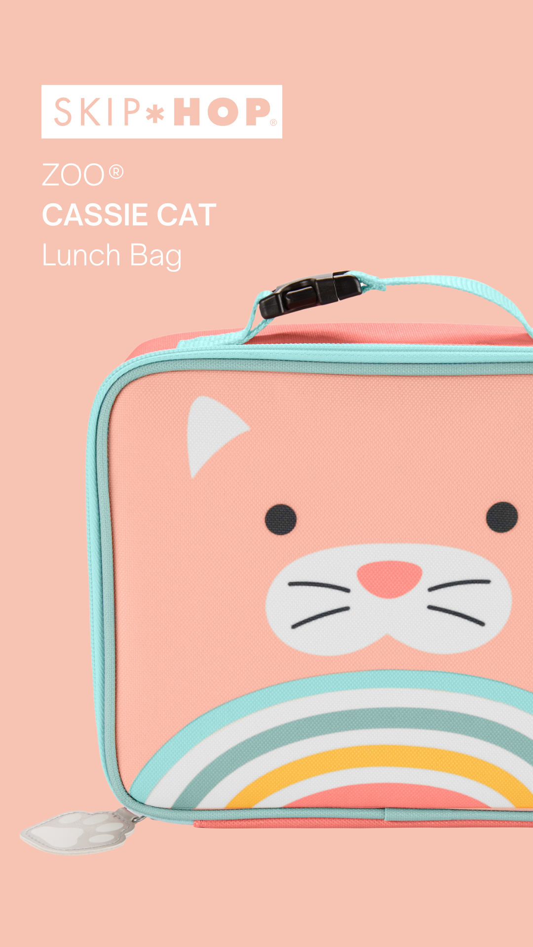 Skip Hop Zoo Lunch Bag - Cat