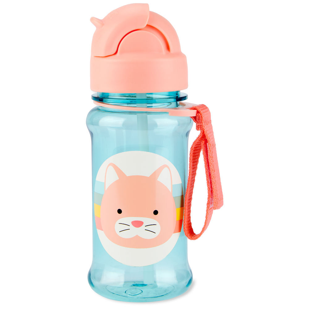 Catie Cat Zoo Tritan Renew Straw Bottle