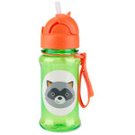 Zoo Tritan Renew Straw Bottle - Rudy Raccoon