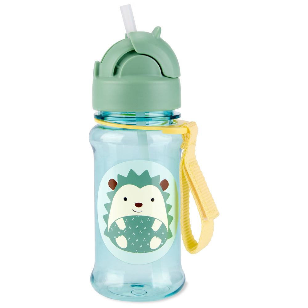 Zoo Tritan Renew Straw Bottle - Harper Hedgehog