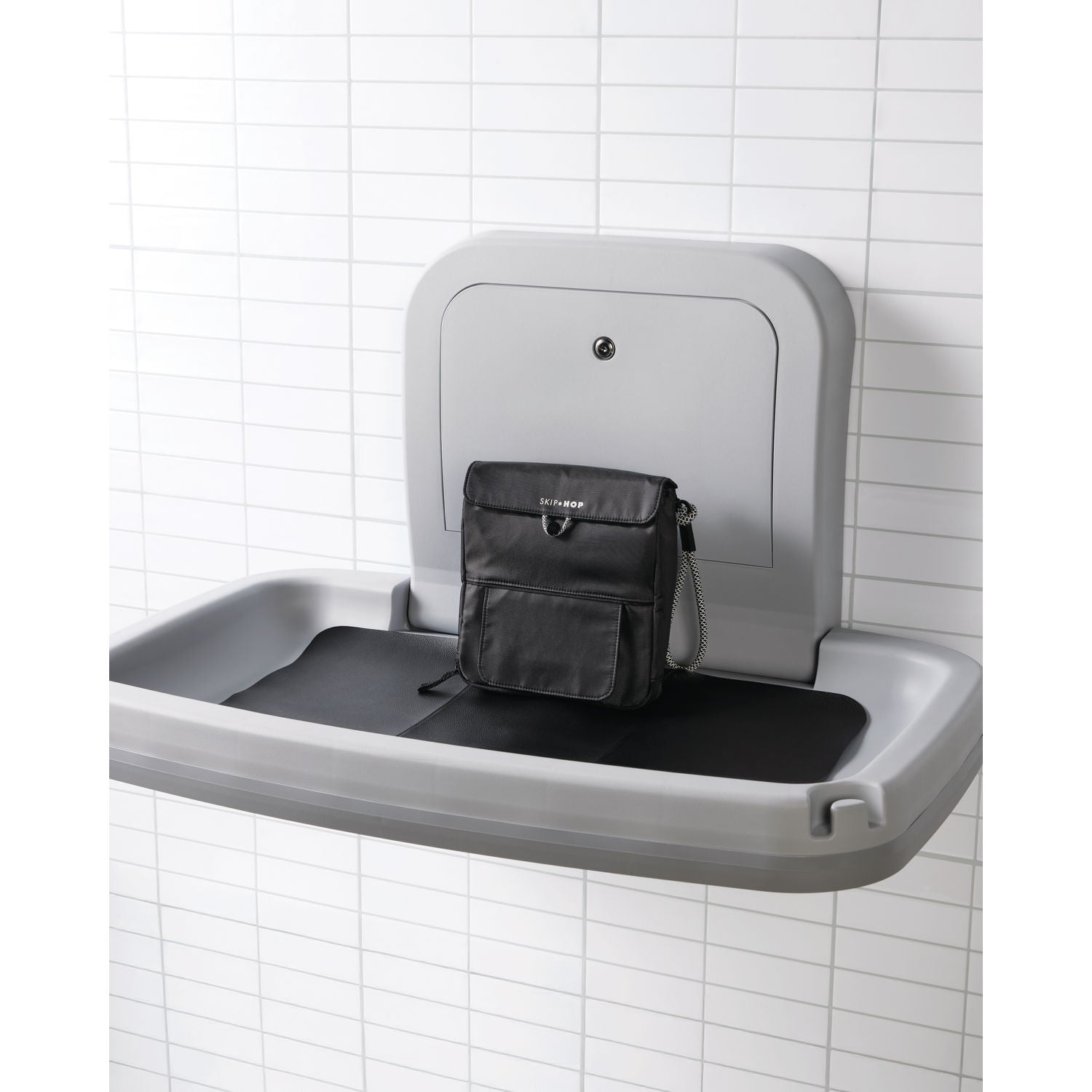 Black Clean Slate Changing Station
