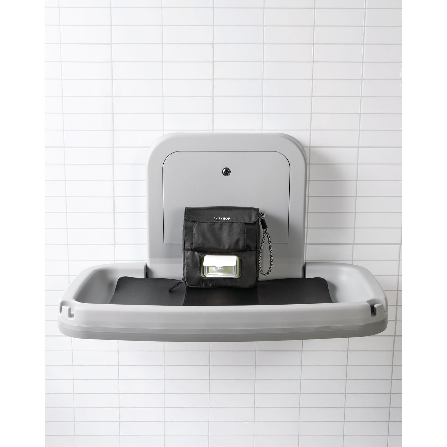 Black Clean Slate Changing Station