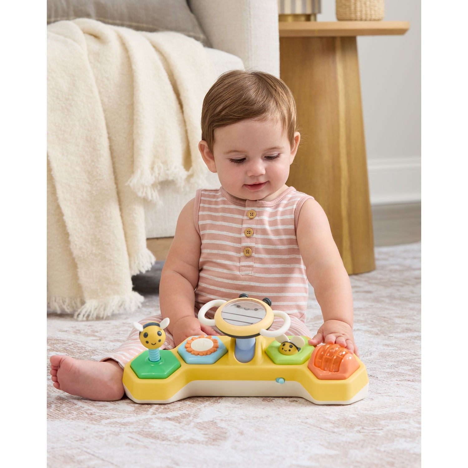 Farmstand See & Bee Steering Wheel