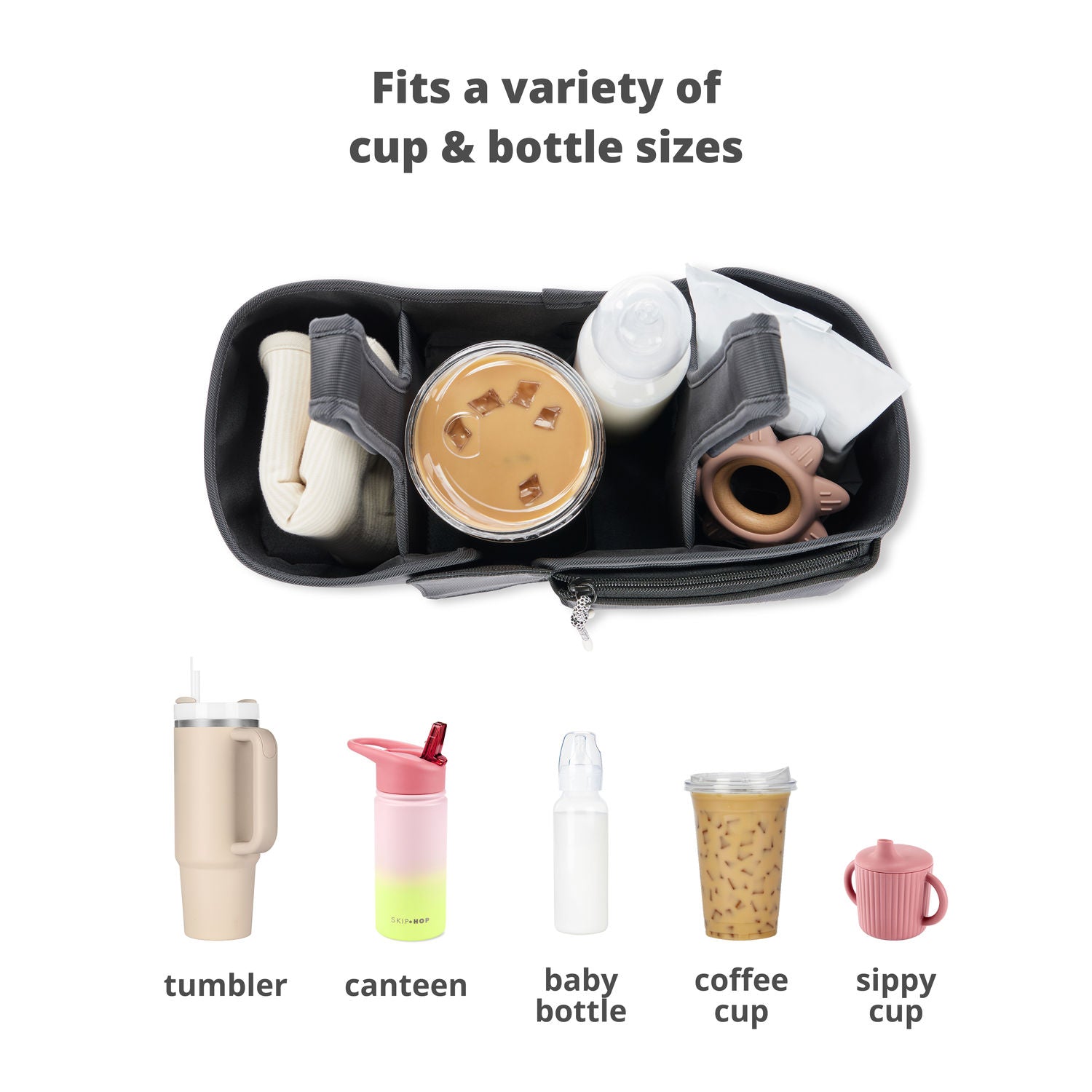 Black Ultimate Stroller Organiser