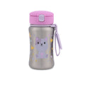 Besties Squad Stainless Steel Straw Bottle - Cat